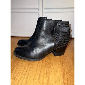 ALDO Black Booties, heeled, Women's size‎ 7